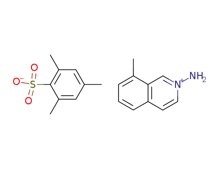 2,4,6-Trimethyl-benzenesulfonate2-amino-8-methyl-isoquinolinium;