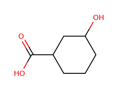 Molecular Structure of 606488-94-2 (Cyclohexanecarboxylic acid, 3-hydroxy-)