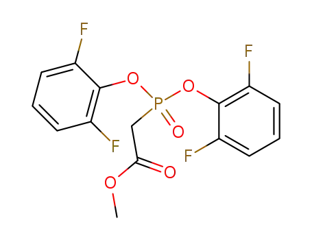 methyl bis(2,6-difluorophenyl)phosphonoacetate