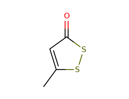 Molecular Structure of 3620-08-4 (5-Methyl-3H-1,2-dithiol-3-one)