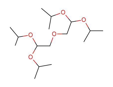 Molecular Structure of 78082-47-0 (diglycolaldehyde bis(di-isopropyl acetal))