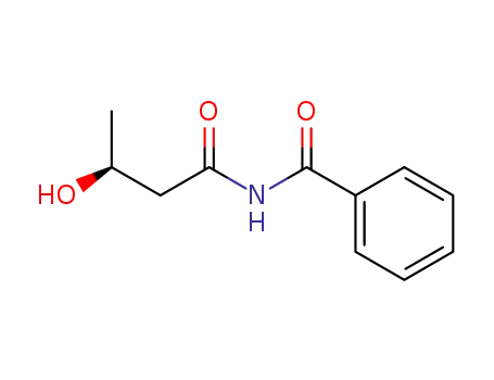 Molecular Structure of 809275-92-1 (<i>N</i>-(3-hydroxy-butyryl)-benzamide)