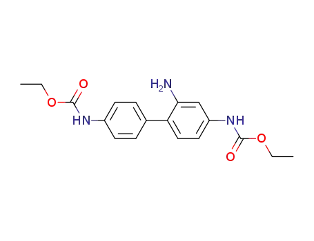 Molecular Structure of 71857-96-0 (2-amino-4,4'-bis[(ethoxycarbonyl)amino]-1,1'-biphenyl)