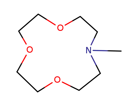 Molecular Structure of 69978-45-6 (N-METHYLAZA-12-CROWN-4)