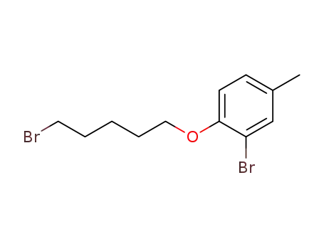 1-Bromo-5-(2-bromo-4-methylphenoxy)pentane