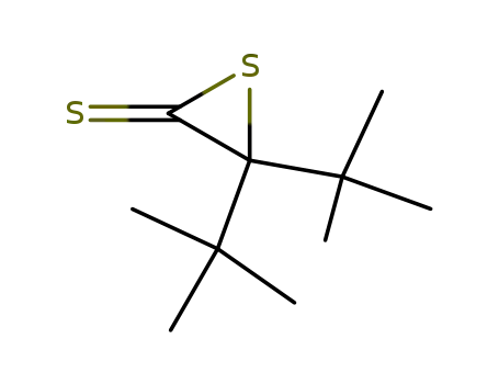 Thiiranethione, bis(1,1-dimethylethyl)-