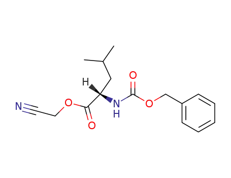 L-Leucine, N-[(phenylmethoxy)carbonyl]-, cyanomethyl ester