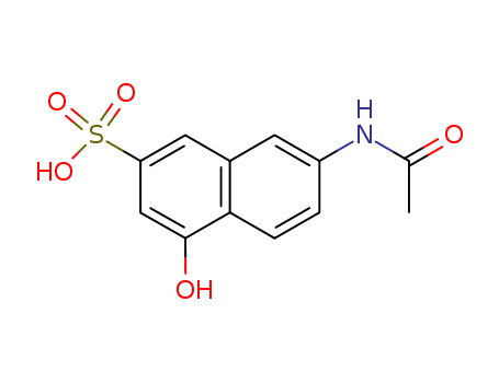 2-Acetamido-5-hydroxy-7-naphthalenesulfonic acid