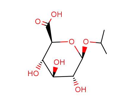 O<sup>1</sup>-Isopropyl-β-D-glucopyranuronsaeure