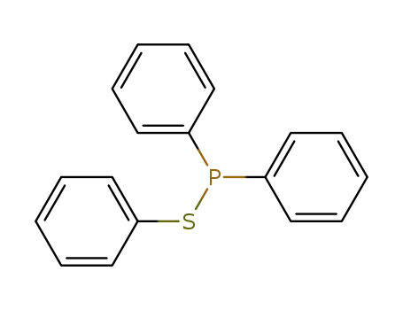 Molecular Structure of 14311-22-9 (phenylthiodiphenylphosphine)