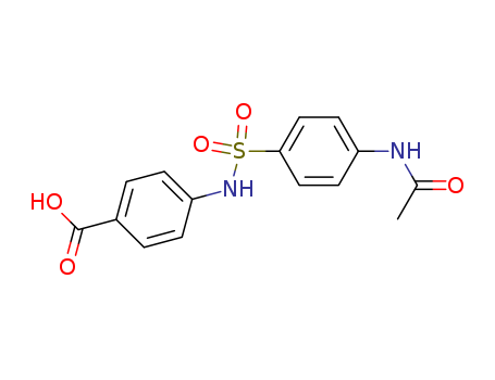 4-[(4-acetamidophenyl)sulfonylamino]benzoic acid cas  72236-24-9