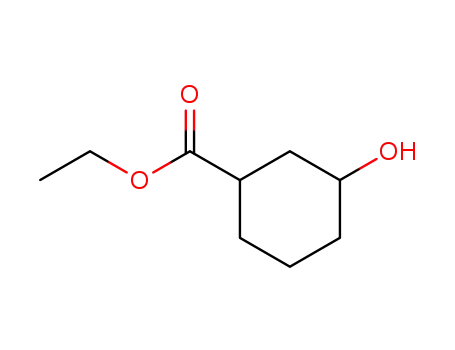 Molecular Structure of 94160-25-5 (ethyl 3-hydroxycyclohexanecarboxylate)