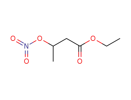 Molecular Structure of 100009-46-9 (ethyl 3-nitro-oxy-butanoate)