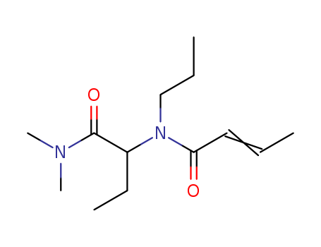 2-Butenamide,N-[1-[(dimethylamino)carbonyl]propyl]-N-propyl-