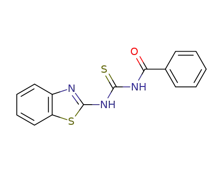 N-(1,3-benzothiazol-2-yl)-N'-benzoylthiourea