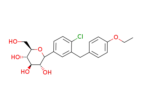 (1S)-1,5-anhydro-1-C-[4-chloro-3-[(4-ethoxyphenyl)methyl]phenyl]-D-glucitol