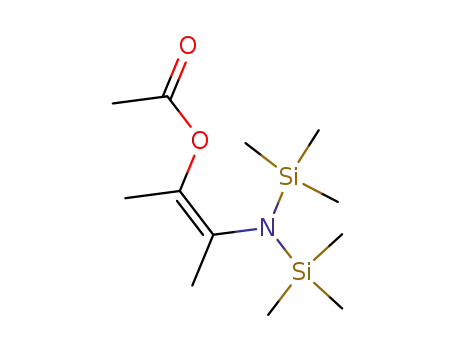 2-<Bis(trimethylsilyl)amino>-3-(ethanoyloxy)-2-butene