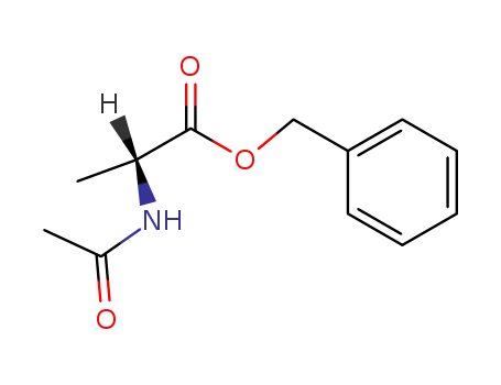Molecular Structure of 123126-24-9 (D-N-acetylamino alanine benzyl ester)