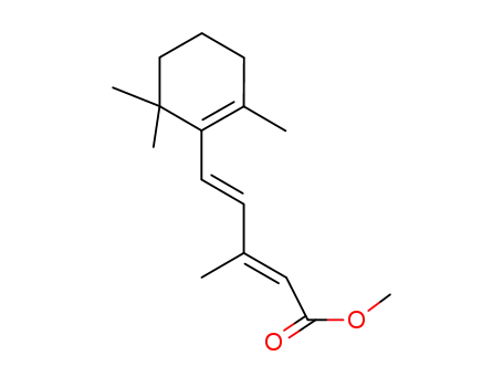 2,4-Pentadienoic acid, 3-methyl-5-(2,6,6-trimethyl-1-cyclohexen-1-yl)-,
methyl ester, (E,E)-