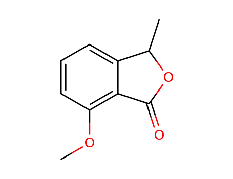 Molecular Structure of 4938-06-1 (7-Methoxy-3-methylphthalide)