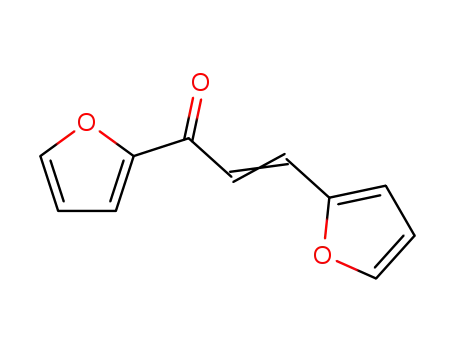 Molecular Structure of 3988-76-9 ((2E)-1,3-di(2-furyl)prop-2-en-1-one)