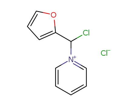 Pyridinium, 1-(chloro-2-furanylmethyl)-, chloride