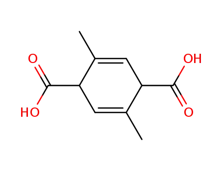 Molecular Structure of 106353-74-6 (1,2,4,5-tetrahydro-p-xylene-3,6-dicarboxylic acid)
