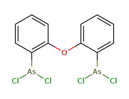 Molecular Structure of 139888-60-1 (o,o'-bis(dichloroarseno)diphenyl oxide)
