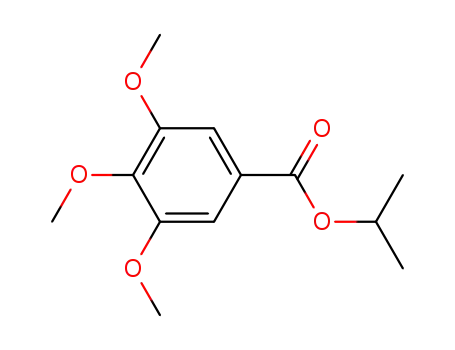 1-메틸에틸 3,4,5-트리메톡시벤조에이트