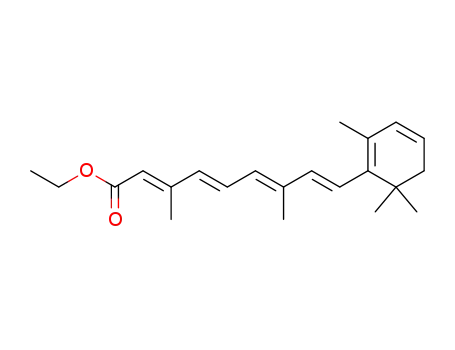Molecular Structure of 26918-26-3 (ethyl 3,4-didehydroretinoate)
