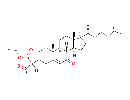 7-oxo-3-(1'-carbethoxypropan-2'-one)-cholest-5-ene