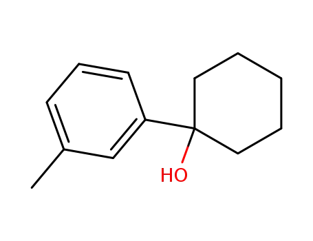 Molecular Structure of 6957-08-0 (1-(m-Tolyl)cyclohexanol)