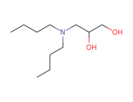 Molecular Structure of 6289-52-7 (3-(dibutylamino)propane-1,2-diol)