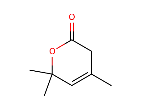 Molecular Structure of 22954-83-2 (3,6-DIHYDRO-4,6,6-TRIMETHYL-2H-PYRAN-2-ONE)