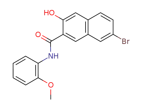 Molecular Structure of 1237-75-8 (N-(2,3-Dihydro-2-oxo-1H-benzimidazol-5-yl)-3-hydroxy-2-naphthalenecarboxamide)
