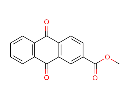 Molecular Structure of 32114-48-0 (2-carbomethoxy-9,10-anthraquinone)