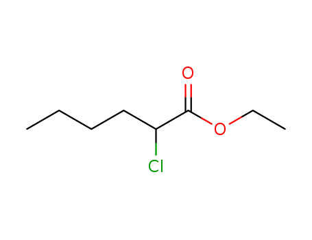Hexanoic acid, 2-chloro-, ethyl ester