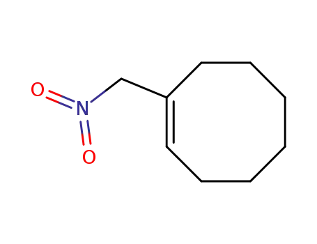 Molecular Structure of 104489-07-8 (Cyclooctene, 1-(nitromethyl)-, (E)-)