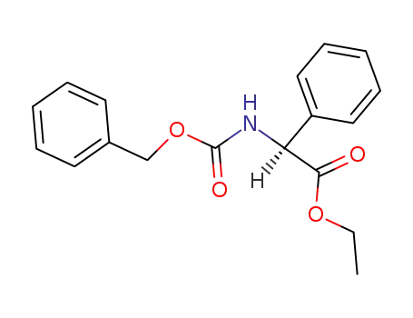 (S)-ethyll 2-(benzyloxycarbonylamino)-2-phenylacetate