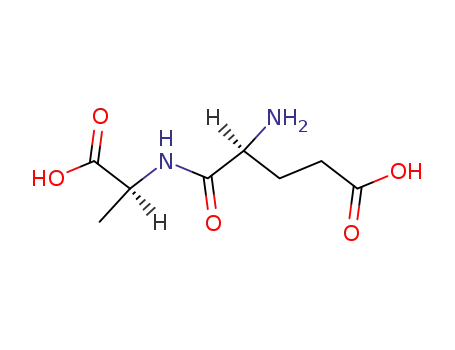 Molecular Structure of 21064-18-6 (H-GLU-ALA-OH)