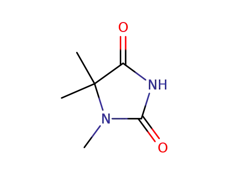 Molecular Structure of 6851-81-6 (1,5,5-Trimethylhydantoin)
