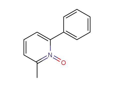 Molecular Structure of 20531-89-9 (2-methyl-6-phenylpyridine 1-oxide)
