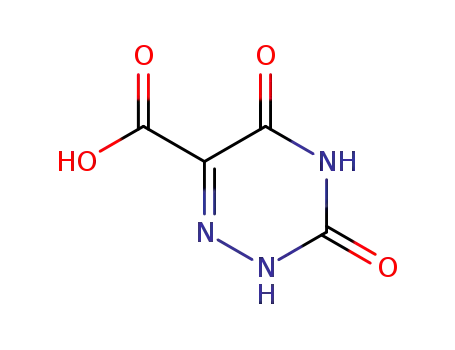 Dihydroxy-1,2,4-triazine-6-carboxylic acid