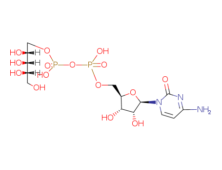 Cytidine5'-(trihydrogen diphosphate), P'&reg;5-ester with D-ribitol (9CI)