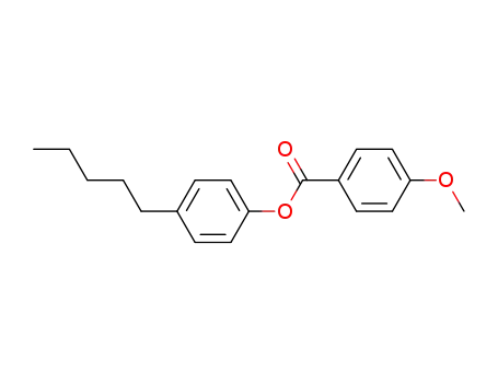 Molecular Structure of 38444-13-2 (4-AMYLPHENYL 4'-METHOYXBENZOATE)