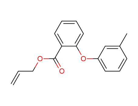 Benzoic acid, 2-(3-methylphenoxy)-, 2-propenyl ester