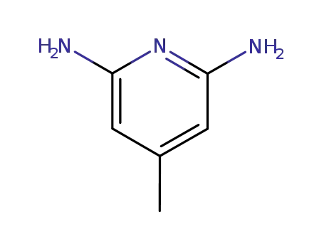 Molecular Structure of 38439-33-7 (2,6-DIAMINO-4-METHYL PYRIDINE)
