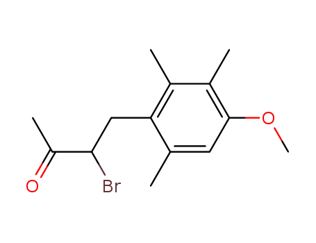4-(4-methoxy-2,3,6-trimethylphenyl)-3-bromobutan-2-one