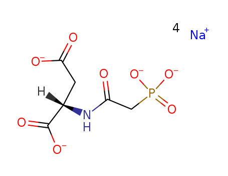 disodium 2-[(2-phosphonatoacetyl)amino]butanedioic acid