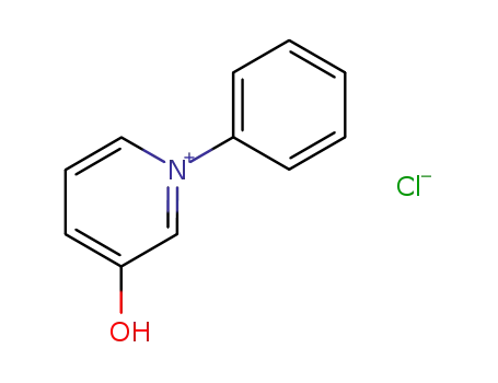 Molecular Structure of 15941-41-0 (3-hydroxy-1-phenylpyridinium chloride)